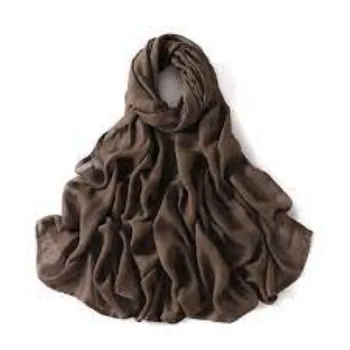 Printed Wool Gauze Scarf